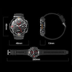 Reloj Inteligente AK61 para Hombre, Pantalla TFT de 1.39'', Resistente al Agua IP67, Caja de Metal, Más de 100 Modos Deportivos, Llamadas por BT y Monitoreo de Frecuencia Cardíaca - Product Image 6
