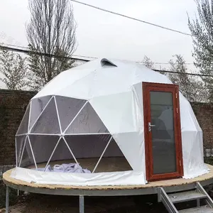 KENTEN全清屋顶透明派对测地圆顶帐篷4米球体顶篷