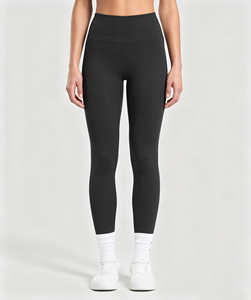 OEM pantaloni da Yoga stretti per ragazze di alta qualità Guangdong asciugatura rapida pantaloni da Yoga da donna verde a vita alta <span class=keywords><strong>Leggings</strong></span> Yoga senza cuciture - Product Image 3