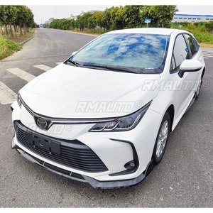 For Toyota Corolla 2019-2024 Car Front Bumper <b>Lip</b> Splitter Diffuser Body Kit <b>Gloss</b> Black Bumper Protector Modification Part - Product Image 6