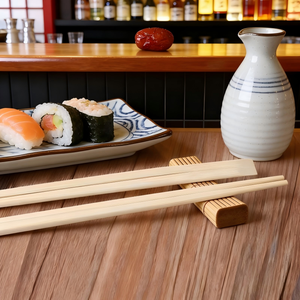 <span class=keywords><strong>Palillos</strong></span> Desechables de Bambú Tensoge Envueltos en Papel, Juego de Cubiertos Duraderos <span class=keywords><strong>para</strong></span> Comida Asiática - Product Image 5