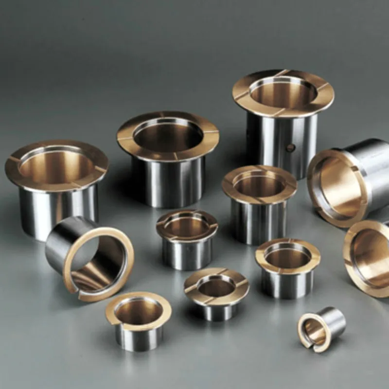 Met Alle Vormige Bimetaal Bearing Slide Bush Voor Truck Met Zware Stalen Brons Legering Bus/Sj Jf Bi metalen Bearing Bush