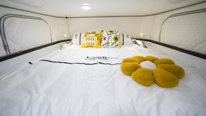 <span class=keywords><strong>Camper</strong></span> Pop-up <span class=keywords><strong>4x4</strong></span> in Alluminio di Alta Qualità per Fuoristrada, con WC Portatile e Area Notte per Pickup - Product Image 3