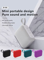 Altavoz Inalámbrico BT Portátil Mini Subwoofer Parlante Pequeño Resistente al Agua con Logo Personalizado y MP3