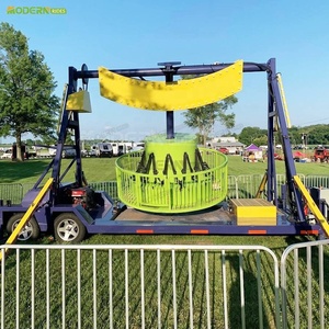 Nuevo Parque Infantil Móvil al Aire Libre, Equipo de Parque de Atracciones, Paseo en Remolque para Niños - Product Image 3