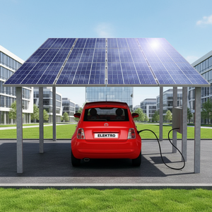 Système de montage pour carport WIFI 5G OEM Fournisseur d'or / Prix compétitif Résistant au vent Vente en gros Chine Système solaire photovoltaïque intégré - Product Image 2