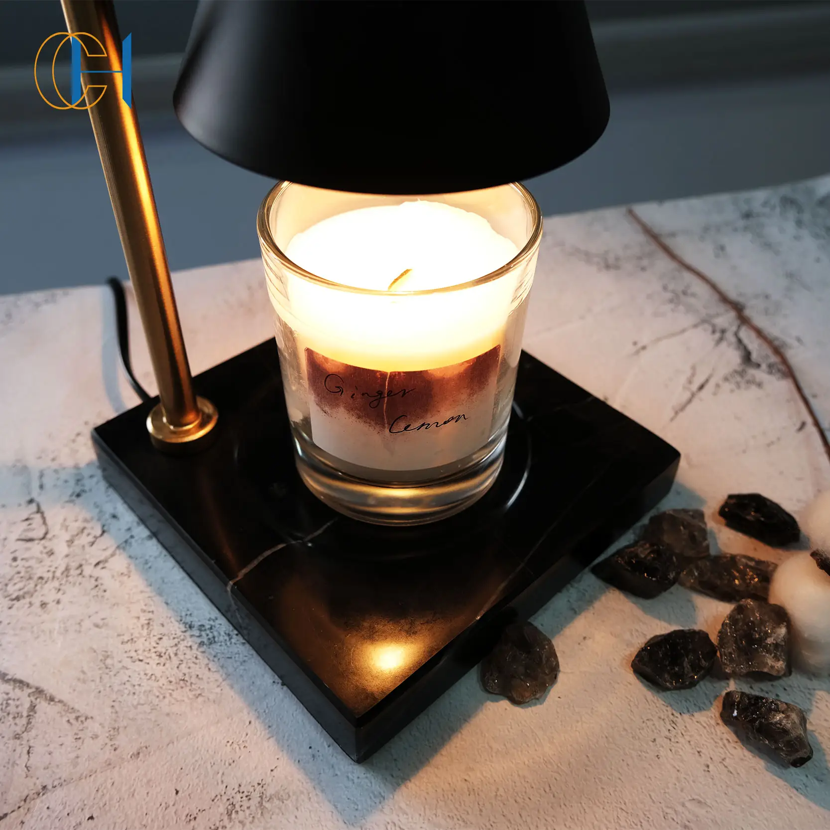 2021 OEM Eco-friendly Candle Warmers Lamp 220V Battery Operated LED Candle Warmer Lamp