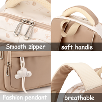 Sac à Dos Scolaire Tendance pour Filles, Sacs d'École Mignons à Imprimés, Sac à Dos Imperméable pour Enfants et Adolescents, Mochilas Escolares