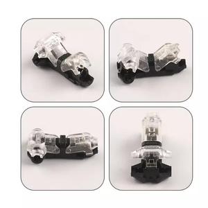 I/T Loại Mà Không Tước Nhanh Splice Dây Nối Scotch Khóa Uốn Thiết Bị Đầu Cuối Cho 22-18AWG LED Strip Xe Kết Nối Âm Thanh - Product Image 4