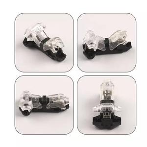 I/T Type Without Stripping Quick Splice Wire Connector Scotch Lock Crimp Terminals For 22-18AWG LED Strip Car Audio Connectors