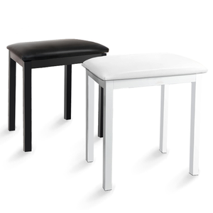 <span class=keywords><strong>Taburete</strong></span> de <span class=keywords><strong>piano</strong></span> ajustable pequeño bicolor <span class=keywords><strong>blanco</strong></span> y negro mayor al por mayor - Product Image 1