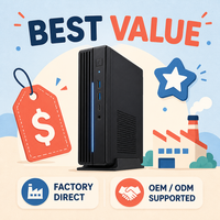 Komputer Desktop Bisnis Berkinerja Tinggi Zhaoxin KX-U6780A 8 Core 16GB DDR4 512GB NVMe SSD LCD untuk Penggunaan Kantor