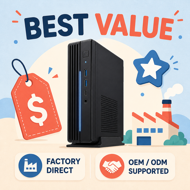 High Performance New Business Desktop Computer Zhaoxin KX-U6780A 8 Core 16GB DDR4 512GB NVMe SSD LCD for Office Use