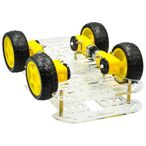 スマートロボットカー2WDモーターシャーシ/トレースリモコン<span class=keywords><strong>2</strong></span>輪駆動<span class=keywords><strong>3</strong></span>輪ユニバーサルホイール部品Arduins DIYキット - Product Image 3