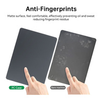 Casing Laptop PC Matte Anti Gores Full Cover 13 14 15 16 Inch untuk Macbook, Casing PC Keras Super Tipis