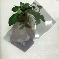 Miroir de téléprompteur personnalisé de 2 mm/3 mm d'épaisseur, séparateur de faisceau unidirectionnel en verre pour hôtel et cuisine, de qualité supérieure