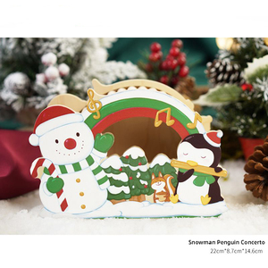 Dernière série de Noël de bois multifonctionnel peut cacher la maison de <span class=keywords><strong>hamster</strong></span> - Product Image 1
