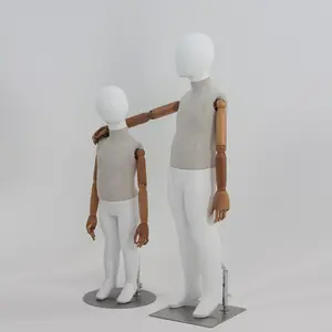 OEM Customized Mannequin Men Kids Articulated Arm Children Mannequins