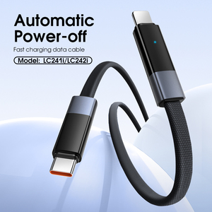 Câbles de charge automatiques LDNIO LC241i Type-C vers Lightning <span class=keywords><strong>8</strong></span> broches pour <span class=keywords><strong>iPhone</strong></span> - Product Image 1