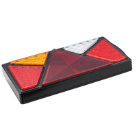 Rectangle 24V Caranvan Dépanneuse Indicateur Arrêt Queue Inverse Brouillard Sans Plaque Réflecteur Feu Arrière Feux Arrière LED Remorque