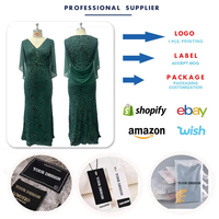 Robes de soirée grande taille TW0206P pour femmes, robes de soirée à col en V, style châle, manches courtes, extensibles, à paillettes, style sirène, pour femmes