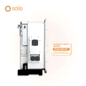 Onduleur hybride commercial Solis S6-EH3P125K10-NV-YD-H 125 kW, 10 MPPT, 200 A, triphasé, 380 V/400 V, pour usine - Product Image 2