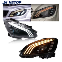 HETOP W204 2007-2014 Classe C DRL Clignotant Modifié Ensemble d'accessoires de signalisation automobile pour Benz