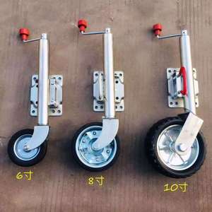 HANAK 1200lb Capacidade Giratória Trailer Jack 6 8 <span class=keywords><strong>10</strong></span> na Roda Rodízio Rodas 10in Elevador Barco Trailer Tongue Jack - Product Image 6