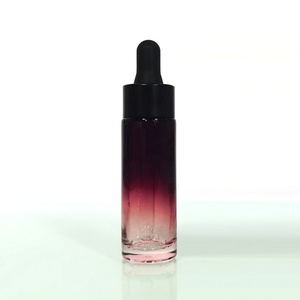 Botellas de Suero Cosmético Personalizadas, Vacías, de 15 ml, en Vidrio Ámbar, Blanco, Negro, Rosa, Naranja y Amarillo, con Gotero, Serigrafía, OEM, ODM - Product Image 2
