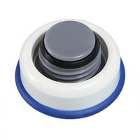 Bouteille d'eau isotherme en acier inoxydable à double paroi, avec couvercles en acier inoxydable, marque privée, maintien thermique 6-12 heures