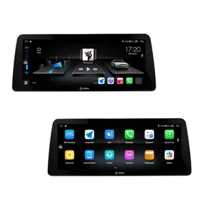 Carro 12.3 polegada Display Android Touch Screen Rádio Do Carro Estéreo Autoradio Para apple carplay DVD Player