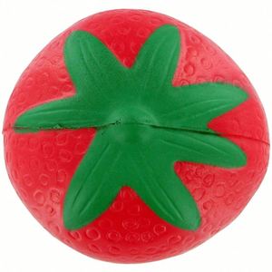 High Quality Custom Strawberry PU Promotional Stress <b>Ball</b> with Customized Color and Shape - Product Image 1