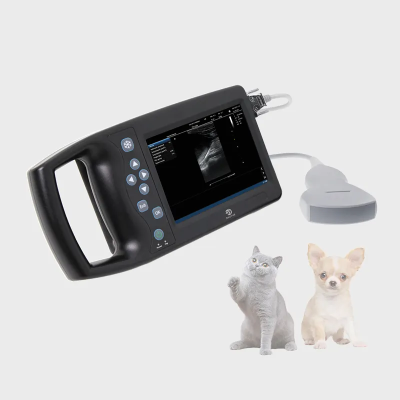 O ultrassom médico portátil instrumentação o varredor veterinário preto e branco humano do preço da máquina do ultrassom