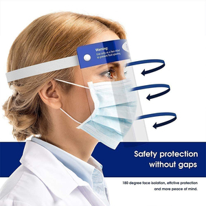 Fuzelong Face Shield Plastic Anti Fog Splash Protection Kids Face Shield para <span class=keywords><strong>cirujano</strong></span> - Product Image 3