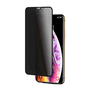 ฟิล์มกระจกนิรภัย 3 มิติ 9H ป้องกันการมองเห็น สำหรับสมาร์ทโฟนรุ่น 14/13/12/11/6/7/8/X/XR/<span class=keywords><strong>XS</strong></span>/<span class=keywords><strong>MAX</strong></span> - Product Image 1