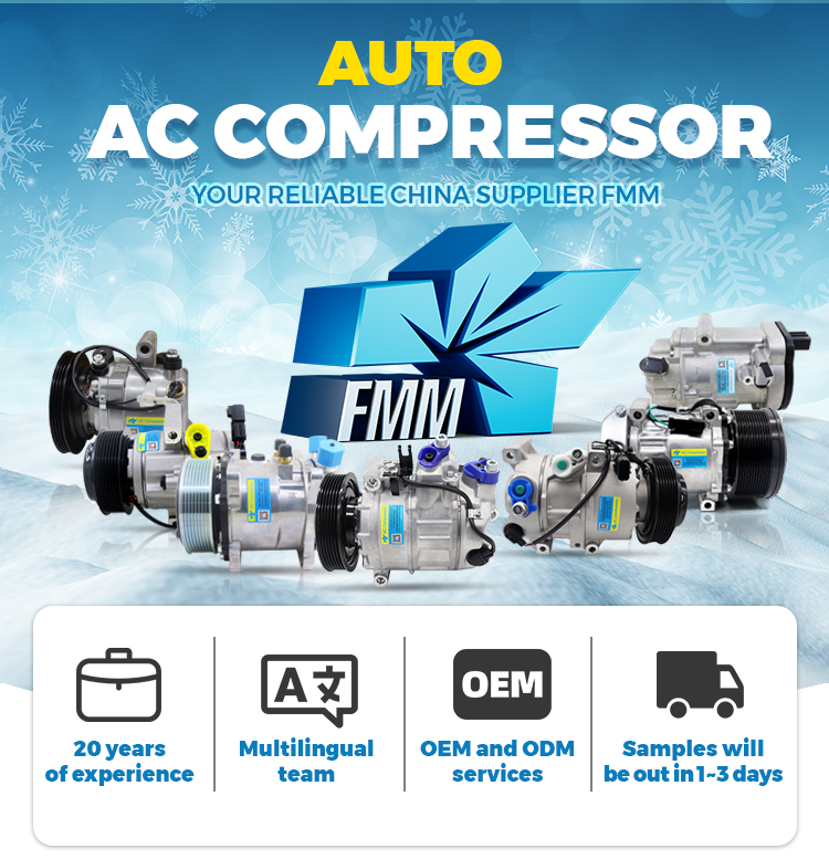 RZWLA-07 Auto AC Compressor for Mazda BT50 & Ford Ranger