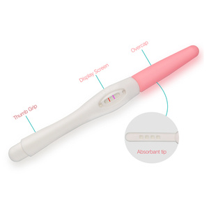 <span class=keywords><strong>Prueba</strong></span> <span class=keywords><strong>de</strong></span> <span class=keywords><strong>Embarazo</strong></span> Casera Rápida y Precisa (99.9%) Fabricada en China, <span class=keywords><strong>Prueba</strong></span> <span class=keywords><strong>de</strong></span> HCG Temprana para Mujeres, Kit en Cassette, Tira, Pluma - Product Image 5