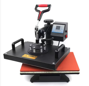 Nouvelle presse à repasser semi-automatique 38*38 pour transfert thermique de t-shirts, machine d'impression numérique à plat pour vêtements - Product Image 5