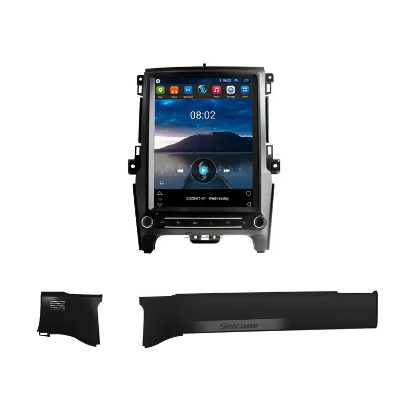 Android 12.1 Inch Vertical Screen Car Radio Gps Navigation Player For Ford Ranger 2016