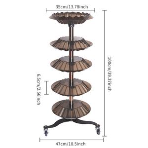 New Vertical <b>Nail</b> Polish Display Rack <b>Nail</b> Shop Lipstick Storage Rack Can Push the Rotary Rack - Product Image 6