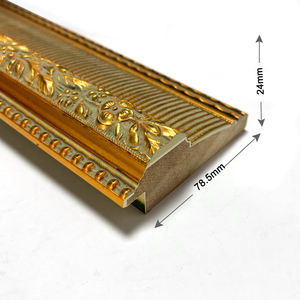 Venta al por Mayor de Fábrica: Marcos de <span class=keywords><strong>Lienzo</strong></span> Clásicos en Oro y Plata, Anchos y Grandes, de 4x4, 6x6, 8x8 y 8x10 Pulgadas, para Decoración de Paredes de Hogar y Galerías - Product Image 6