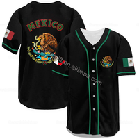 Personnalisation Personnalisé Nom Mexique Baseball Jersey Football Jersey Aigle Mexicain Chemise Famille Correspondant Tee Outfit Maillots