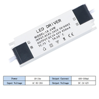 Transformateurs d'éclairage LED 1-48W, alimentation à courant constant sécurisée AC85-265V, adaptateur d'alimentation LED
