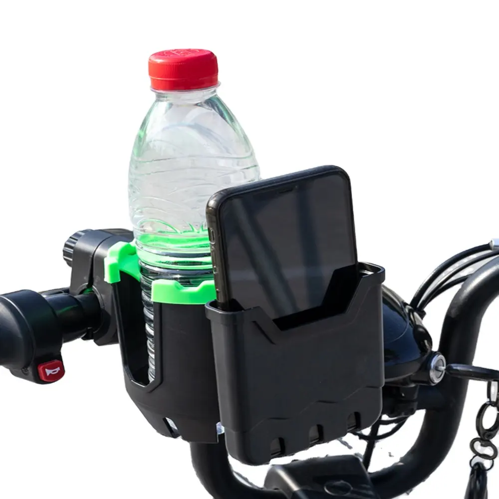 New Style 2 in 1 Water Cup Holder Bicycle Motorcycle Mobile Phone Holder for Phone, GPS
