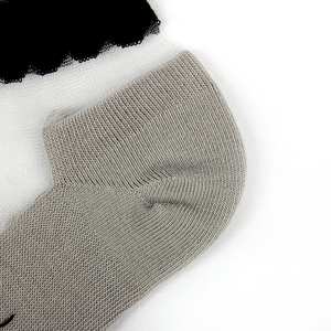 Conception OEM d'approvisionnement d'usine Chaussettes <span class=keywords><strong>de</strong></span> bateau courtes en verre d'été Chaussettes basses pour filles <span class=keywords><strong>Bas</strong></span> en cristal transparent - Product Image 4