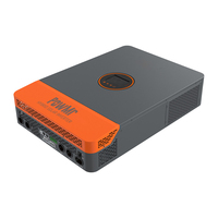 Onduleur solaire monophasé PowMr 6,2 kW 220/230 Vca 48 V MPPT 120 A 150 A, connexion hybride au réseau, prise en charge parallèle, communication CAN