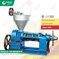 Petite machine de presse d'huile de ricin de projet portatif bien connu d'industrie