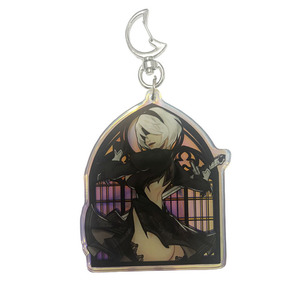 Kuien מודפס מותאם אישית <span class=keywords><strong>3D</strong></span> דו צדדי קשת הולוגרמה keytram sale חם אנימה קסם אקריליק לעשות פלסטיק מותאם אישית משלך - Product Image 3