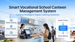 Système <span class=keywords><strong>de</strong></span> gestion <span class=keywords><strong>de</strong></span> la cafétéria des écoles professionnelles intelligentes - Solution <span class=keywords><strong>de</strong></span> restauration <span class=keywords><strong>numérique</strong></span> intelligente pour le campus - Product Image 5
