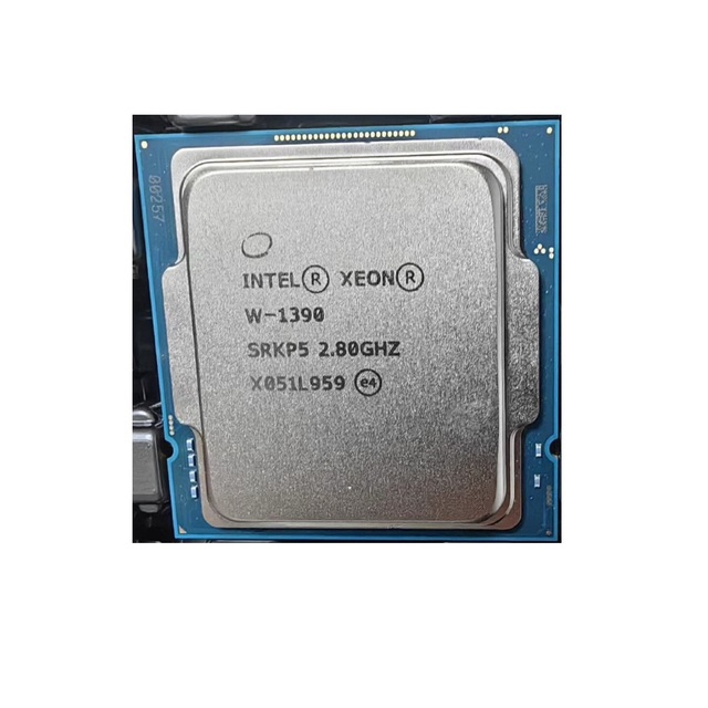 New Server CPU Xeon W-1390 14nm LGA1200 16M Cache 2.8 GHz 8 Core 16 Threads DDR4 3200 with UHD Graphics P750